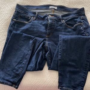 Loft Plus Skinny Jeans Size 18